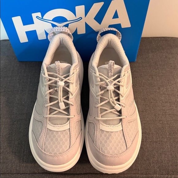 NWT Hoka Bondi B3LS Sneakers All Gender Size W8 / M7 Gray - Picture 11 of 13